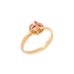 Anello Fiore di Bouganville sospeso - immagine 4