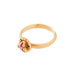 Anello Fiore di Bouganville sospeso - immagine 7