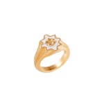Anello chevalier fiore di Fico d'India piccolo - immagine 2