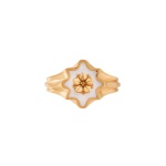 Anello chevalier fiore di Fico d'India piccolo - immagine 3
