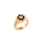 Anello chevalier fiore di Fico d'India piccolo - immagine 6