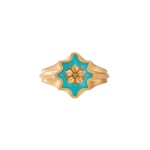 Anello chevalier fiore di Fico d'India piccolo - immagine 10