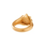 Anello chevalier fiore di Fico d’India grande - immagine 3