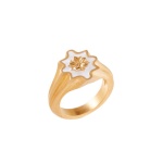 Anello chevalier fiore di Fico d’India grande - immagine 6
